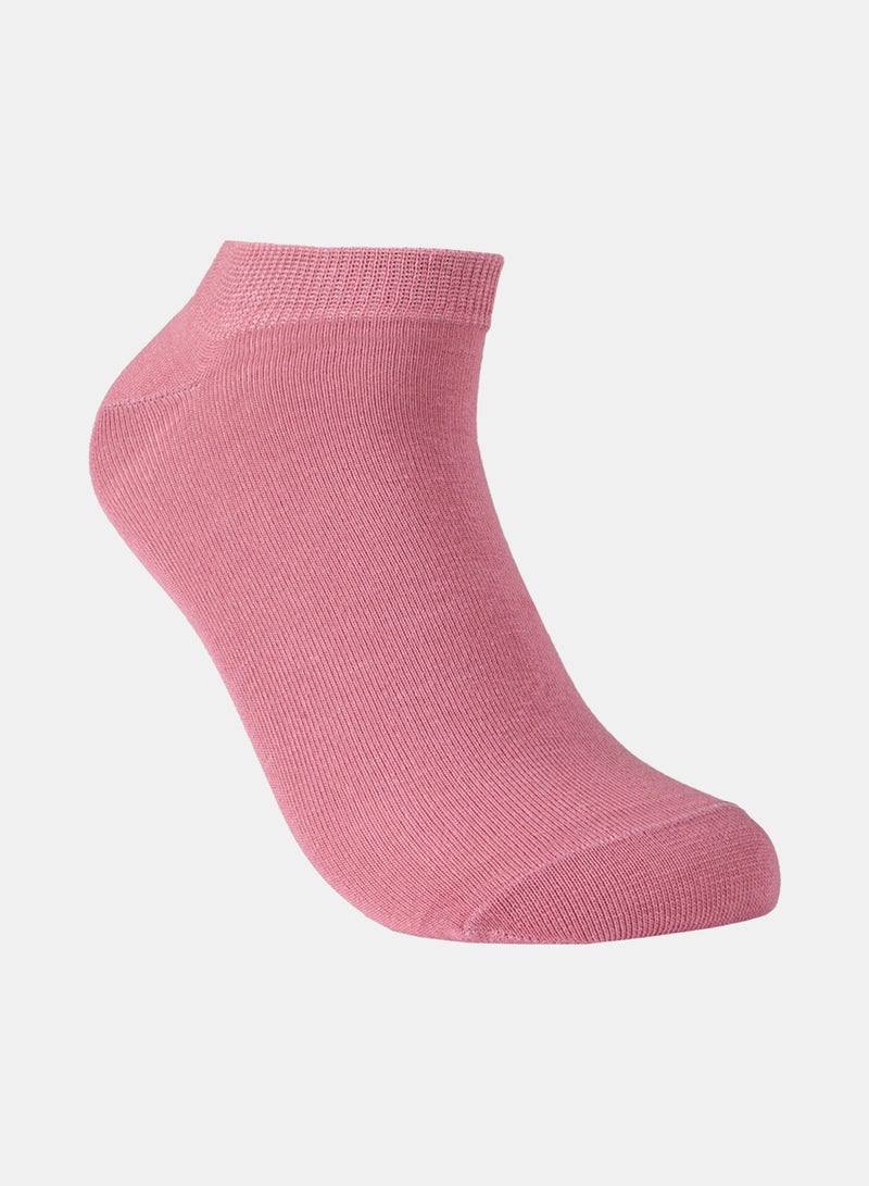 Odds Women's Pack of 3 Lycra Ankle Casual Plain Socks - Image 2